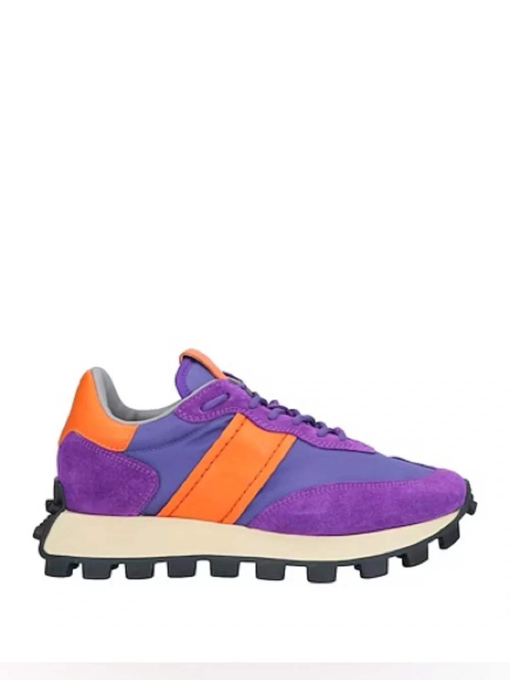 TOD’S SPORTIVA CANVAS & LEATHER SNEAKER size 37 / 7